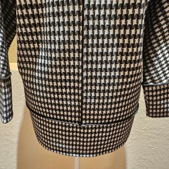 Jones New York L NWT Gingham Top Preppy Smart Classic Workwear Minimalist Chic - Picture 10 of 16